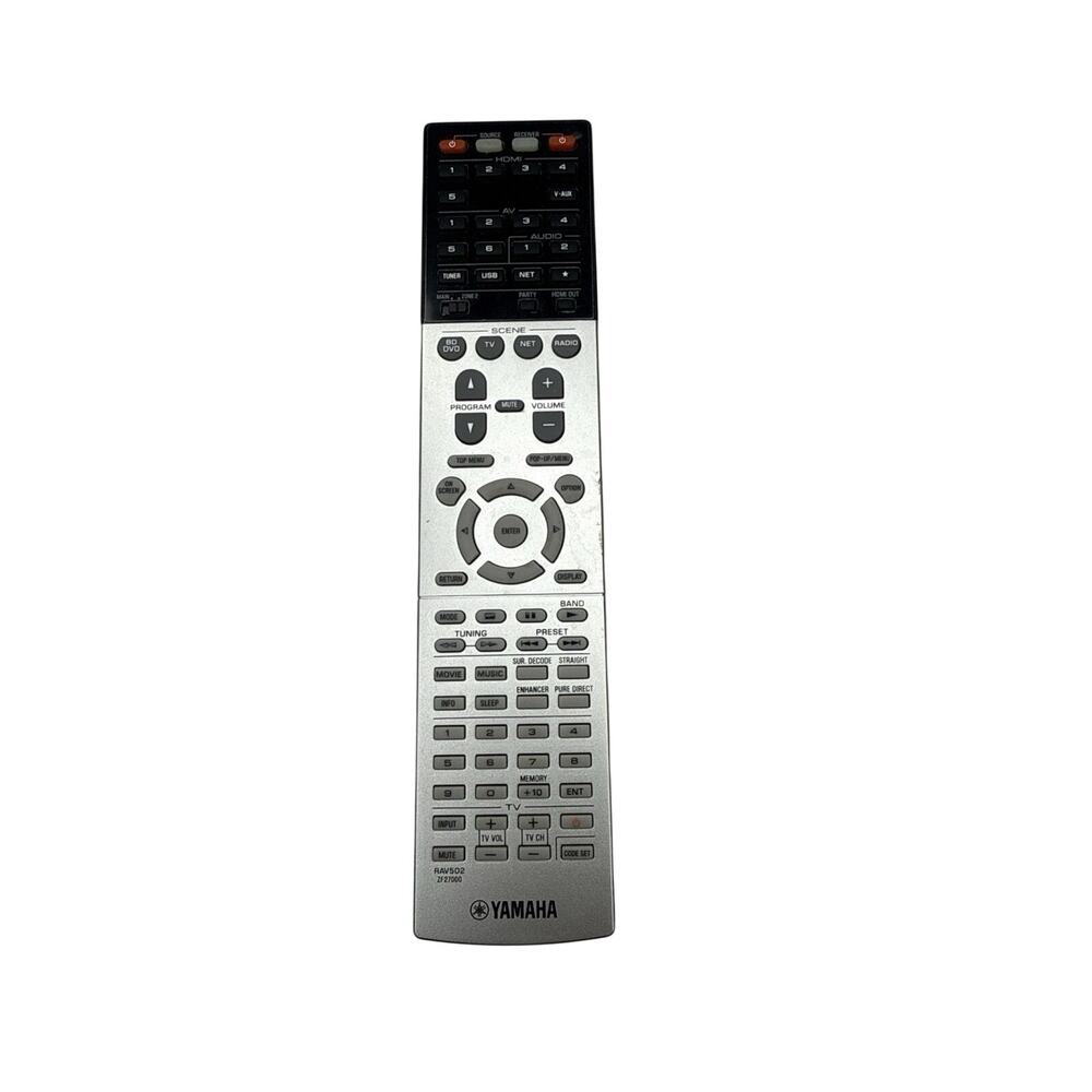 OEM Yamaha Remote Control ZF27000, RAV502 for Yamaha Audio Receiver RXV775